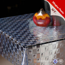 PVC transparent embossing clear table cloth